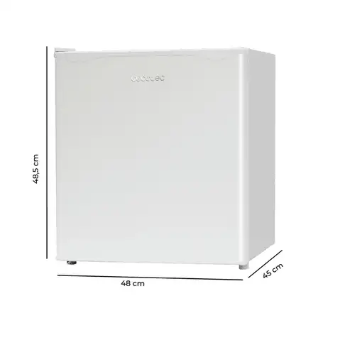 Cecotec GrandCooler 20000 L SilentCompress White E frigorífico Independiente 46 L