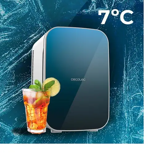 Cecotec 02703 frigorífico Independiente 25 L Azul, Blanco