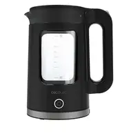 Cecotec Thermosense 330 Glassy tetera eléctrica 1,7 L 2200 W Negro