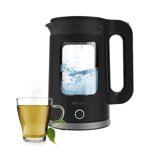 Cecotec Thermosense 330 Glassy tetera eléctrica 1,7 L 2200 W Negro