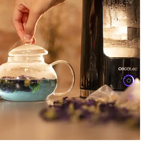 Cecotec Thermosense 330 Glassy tetera eléctrica 1,7 L 2200 W Negro