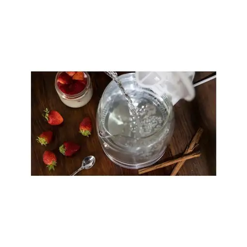 Cecotec 01510 tetera eléctrica 1,7 L 2200 W Transparente, Blanco