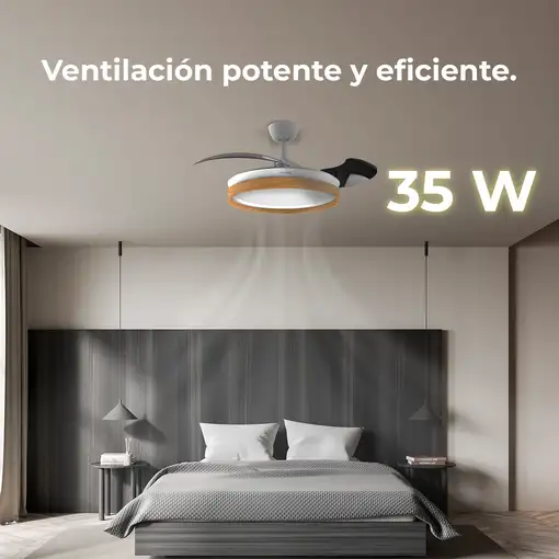 Ventiladores techo Blanco CECOTEC