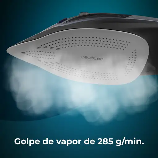 Plancha a vapor suela anodizada ultradeslizante turbo anodized pro 3200 W Negro