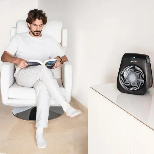 Cecotec ReadyWarm Force Interior Negro 2000 W Ventilador eléctrico