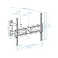 TooQ Soporte de pared para pantallas 37”- 70”