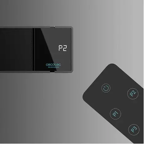 Cecotec Ready Warm 8700 Exterior Negro 2400 W Calefactor eléctrico infrarrojo