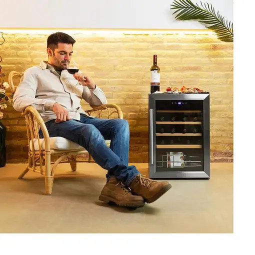 Vinoteca GrandSommelier 2050 Inox Compressor