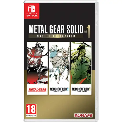 Juego Metal Gear Solid: Master Collection Vol 1 Para Nintendo Switch