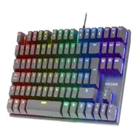 Mars Gaming MK80 Negro, Teclado Gaming Mecánico TKL FRGB, Antighosting, Switch Mec