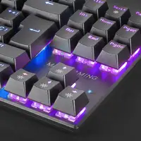 Mars Gaming MK80 Negro, Teclado Gaming Mecánico TKL FRGB, Antighosting, Switch Mec