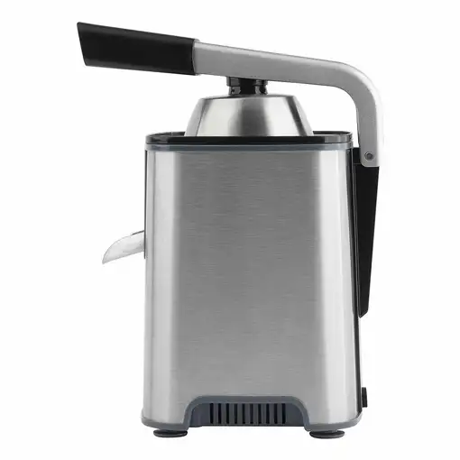 Exprimidor de naranjas eléctrico JATA JEEX1155 con brazo. Lleva 2 conos