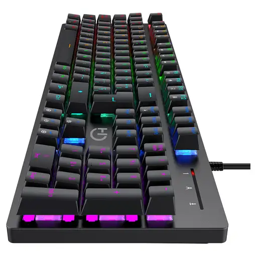 Hiditec GK400 ARGB teclado Juego USB Negro