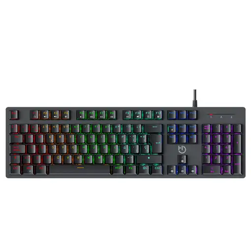 Hiditec GK400 ARGB teclado Juego USB Negro