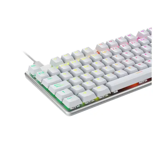 Newskill Gaming NS-KB-SERIKEV2-TKL-IVO teclado Juego USB QWERTY Español Blanco