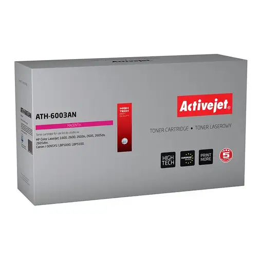Activejet ATH-6003AN (repuesto HP 124A Q6003A, Canon CRG-707M