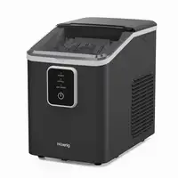 Máquina de hielo H.Koenig KUB12 compacta 12kg/día, 2 tamaños de hielo en casa