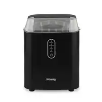 Máquina de hielo H.Koenig KUB14, 12 kg/día, cubitos en 7-9 min, compacta