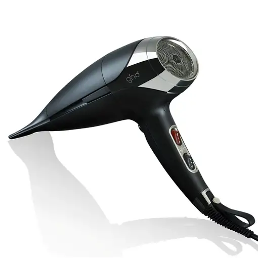 Secador de pelo profesional negro 2200W, 2 niveles de temperatura, Helios GHD
