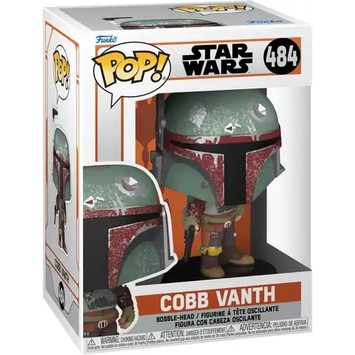 Figura Funko Pop! Star Wars Mandalorian Cobb Vanth Modelo 484 | 54522