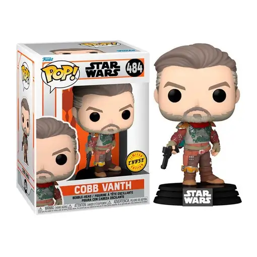 Figura Funko Pop! Star Wars Mandalorian Cobb Vanth Modelo 484 | 54522