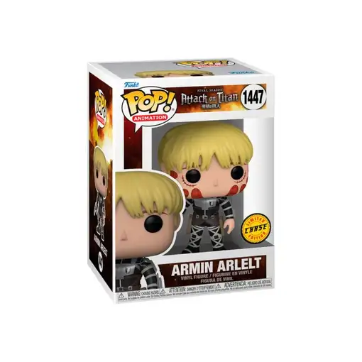 Figura Funko Pop! Animación Ataque de los Titanes Armin Arlert Modelo 1447 | 6792