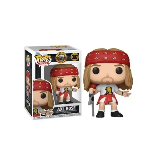 Figura Funko Pop! Rocks Guns N' Roses Axl Rose Modelo 397 | 80482 Edición Chase