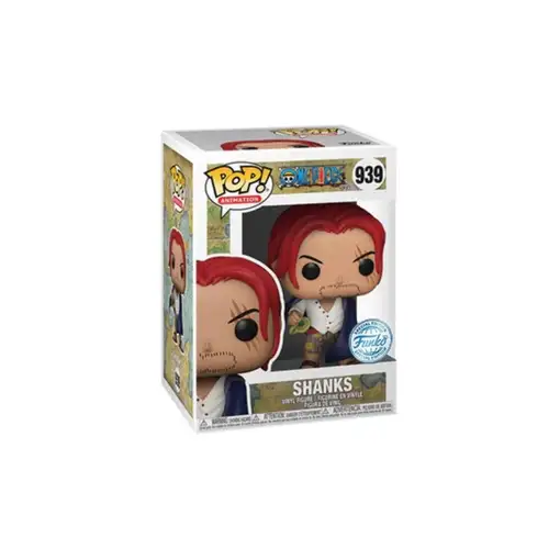 Figura Funko Pop! One Piece Shanks Modelo 939 | 55602 Edición Especial de Funko