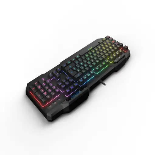 Krom Krusher teclado Ratón incluido Juego USB Negro