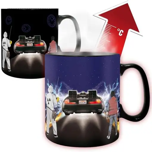 Taza Térmica de Cerámica Abystyle Regreso al Futuro Modelo DeLorean