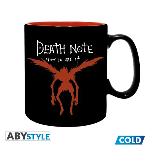 Taza Térmica de Cerámica Abystyle Death Note Modelo L & Light