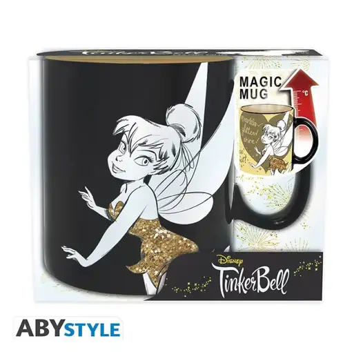 Taza Térmica de Cerámica Abystyle Disney Modelo Campanilla