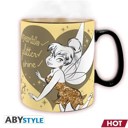 Taza Térmica de Cerámica Abystyle Disney Modelo Campanilla