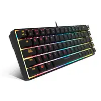 Krom Kalista teclado Juego USB Negro