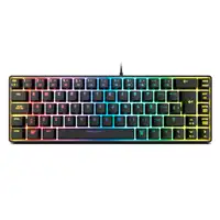 Krom Kalista teclado Juego USB Negro