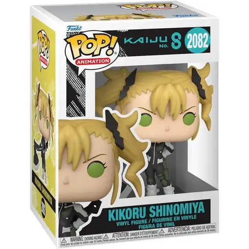 Figura Funko Pop! Animación Kaiju Nº8 Kikoru Shinomiya Modelo 2082 | 86767