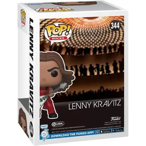 Figura Funko Pop! Rocks Lenny Kravitz Modelo 344 | 72566