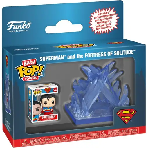 Pack Bitty Pop! Towns DC Superman Fortaleza y Soledad | 85514