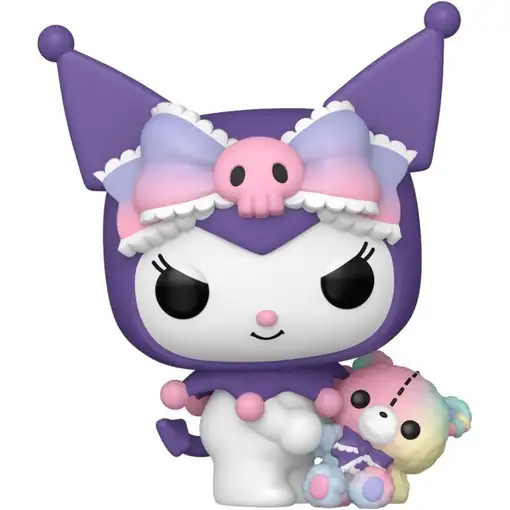 Figura Funko Pop! Sanrio Kuromi con Oso Modelo 129 | 88538 Figura Funko Pop! Sanrio Kuromi con Oso Modelo 129 | 88538
