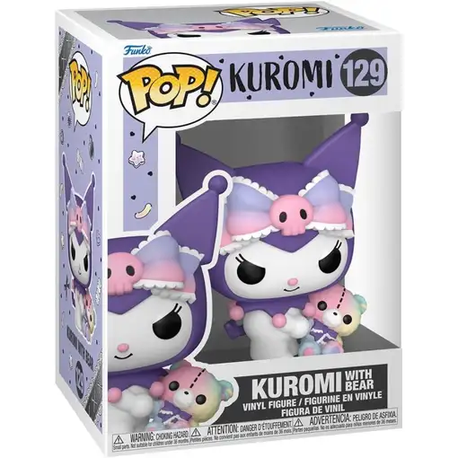 Figura Funko Pop! Sanrio Kuromi con Oso Modelo 129 | 88538