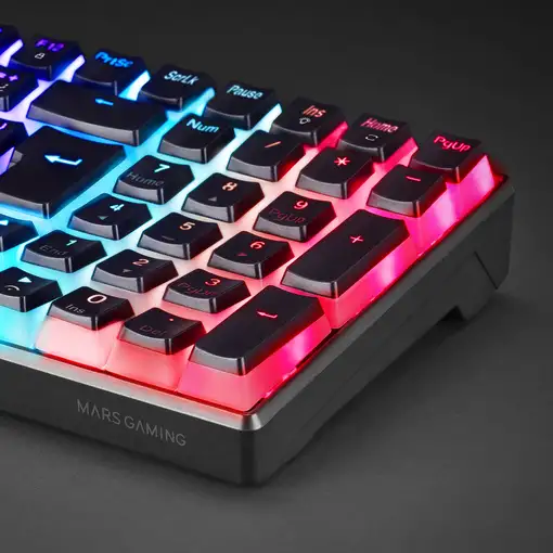 Mars Gaming MKULTRA Teclado Mecánico Negro RGB Compacto 96% Switch Outemu SQ Azul Mars Gaming MKULTRA Teclado Mecánico Negro RGB Compacto 96% Switch Outemu SQ Azul
