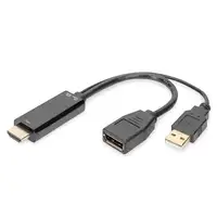 Digitus Adaptador HDMI 4K - HDMI a DisplayPort