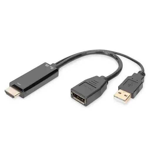 Digitus Adaptador HDMI 4K - HDMI a DisplayPort