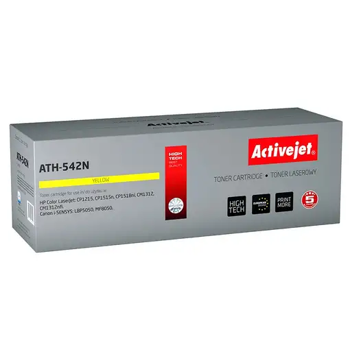 Activejet ATH-542N (sustitución de HP 125A CB542A, Canon CRG-716Y; Supreme; 1600 p