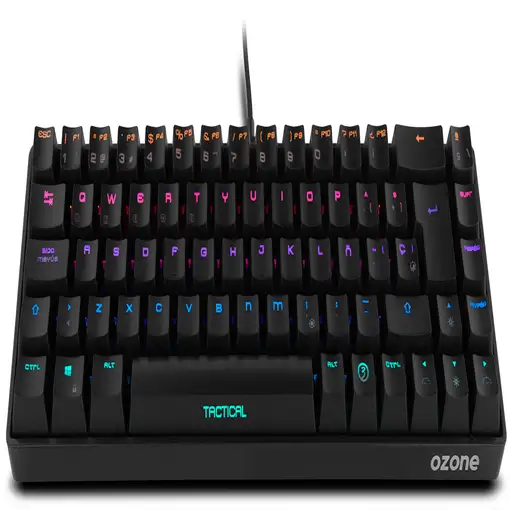 Ozone Tactical teclado Juego USB + Bluetooth Negro