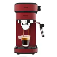 Cafeteras express Semi-automática Rojo 1.2 L 2 cups 01583 CECOTEC