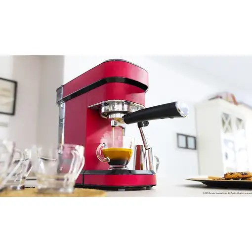 Cafeteras express Semi-automática Rojo 1.2 L 2 cups 01583 CECOTEC