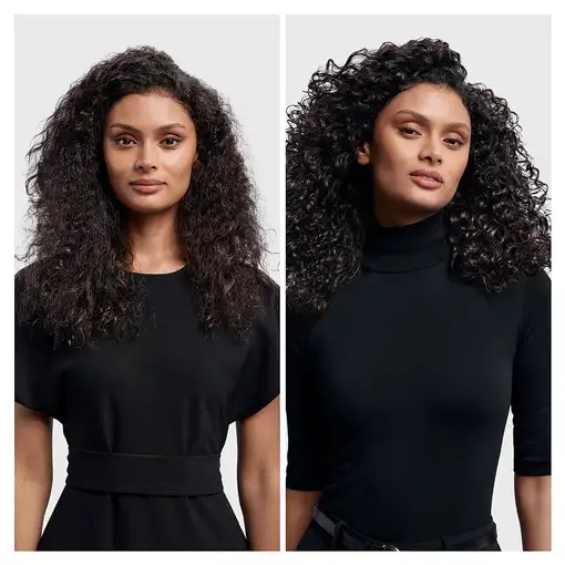 Moldeador multistyler y secador Amber Silk, HS08 Airwrap ID Curly + Coily DYSON