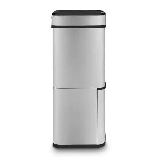 Papelera Reciclaje 3 Compartimentos, 64L, Les Collectors N°1010, Cierre Automático