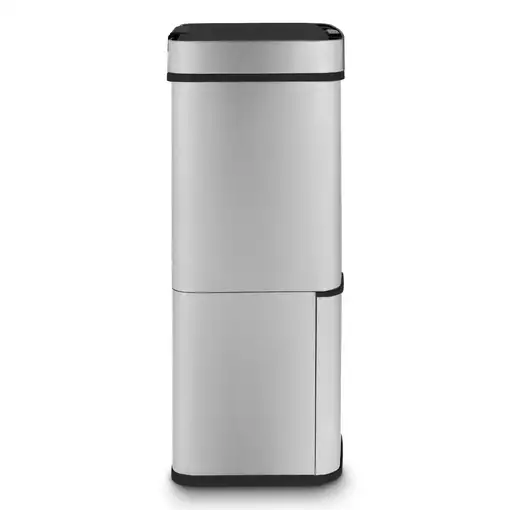 Papelera Reciclaje 3 Compartimentos, 69L Les Collectors N°1012, Cierre Automático